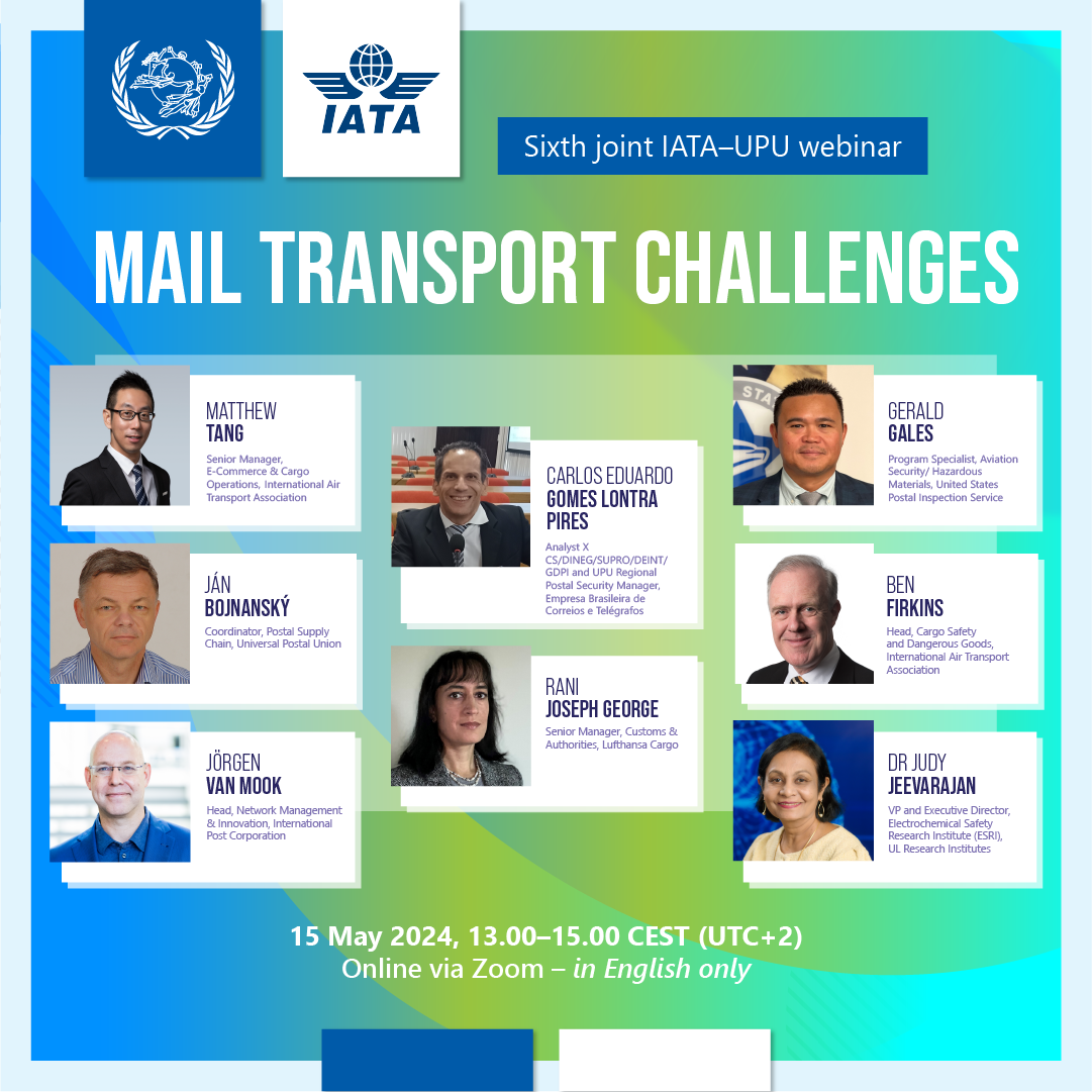 IATA-UPU Webinar