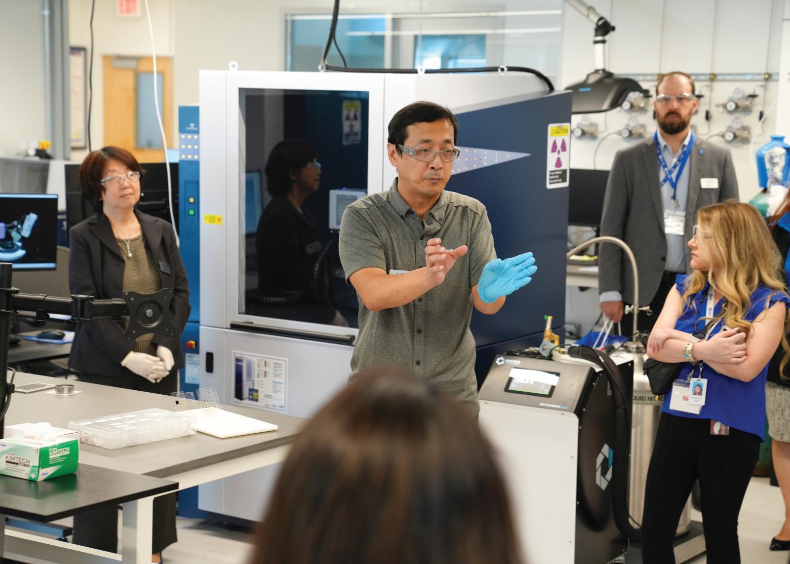 Research scientist Jeff Wu