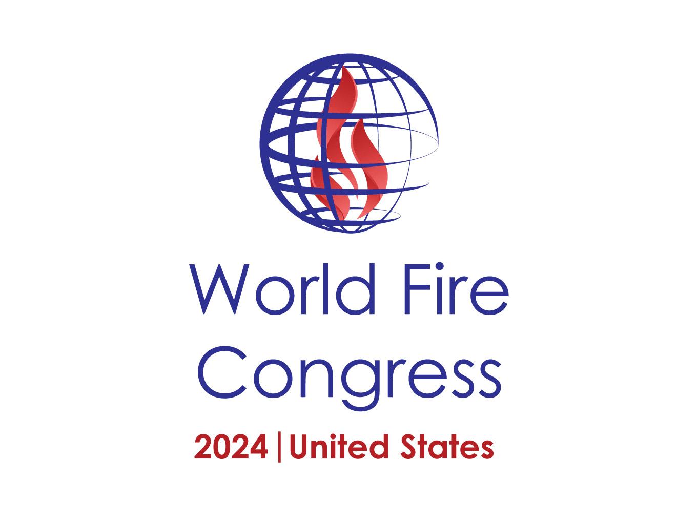 World fire congress 2024 logo