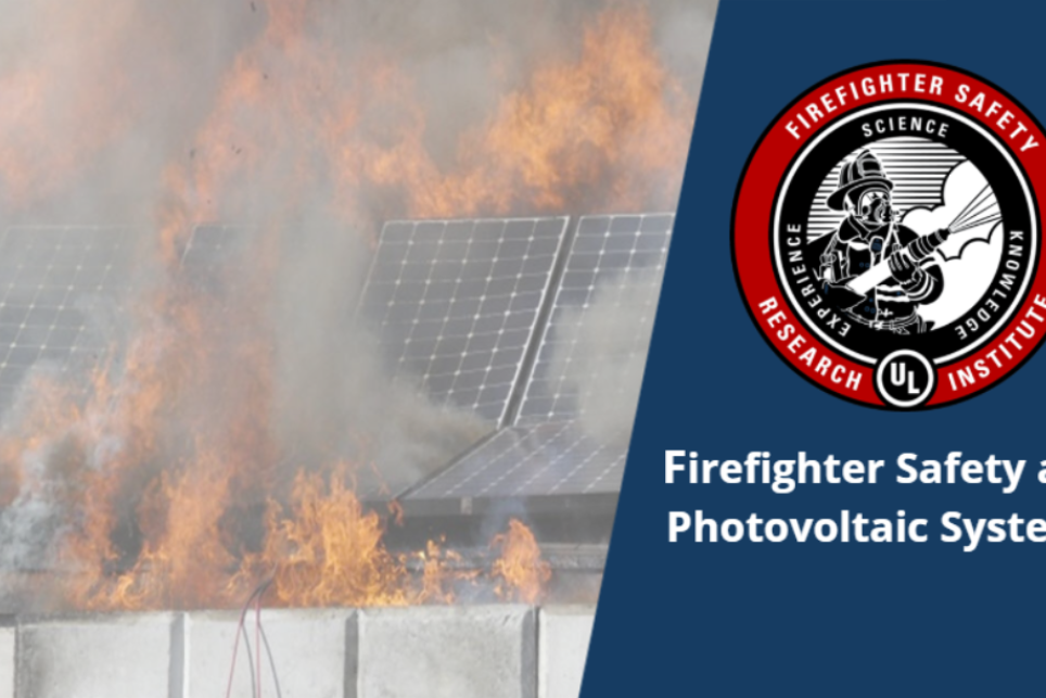 Firefighter Safety and Photovoltaic Systems 