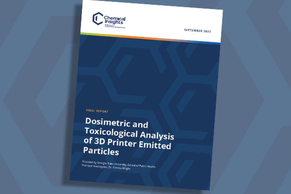 New Research Released on the Toxicological Properties of 3D Printer Emissions