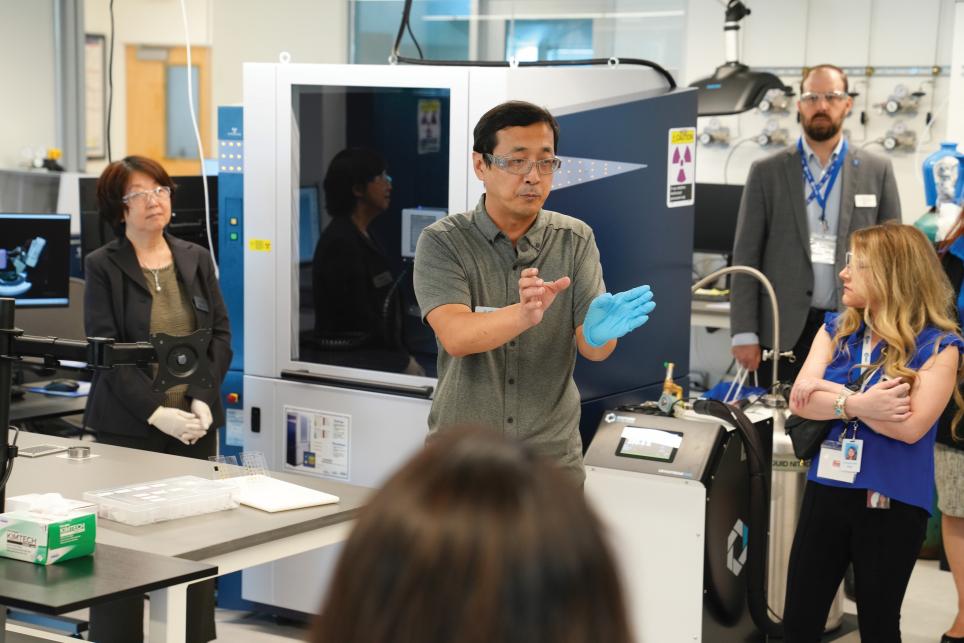 Jeff Wu MDRI’s lead research scientist explains how the lab’s innovative NanoPrinter accelerates discovery.